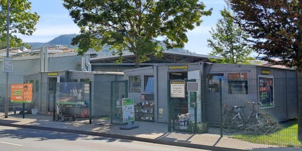 Haus auf dem Gelände des Kommunalservice Jena