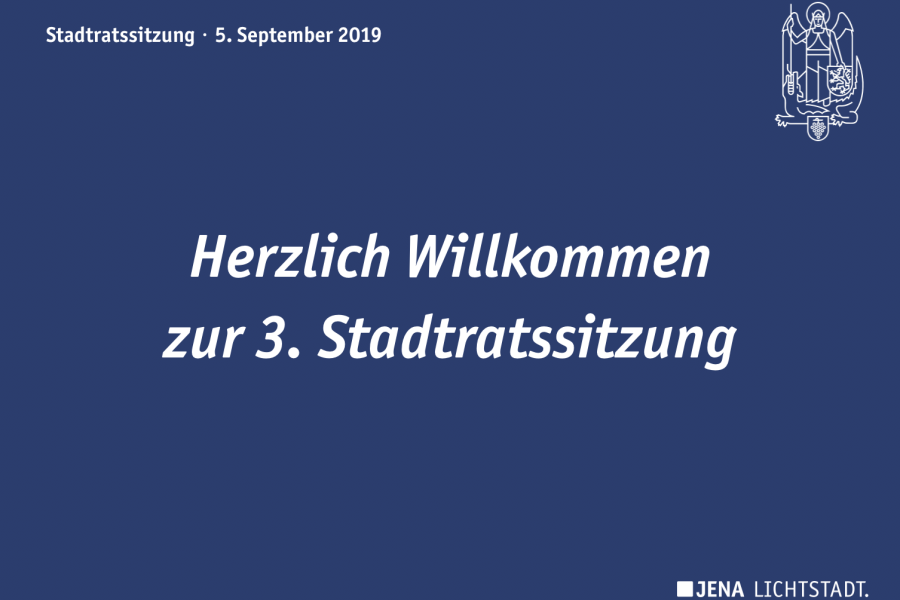 Bildtafel mit Willkommensgruß