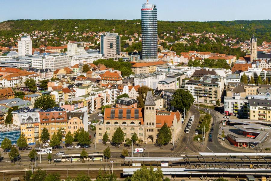 Blick auf Jena