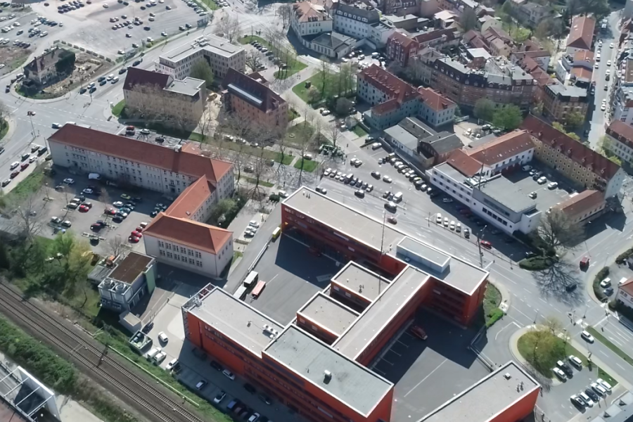 Ein Luftbild