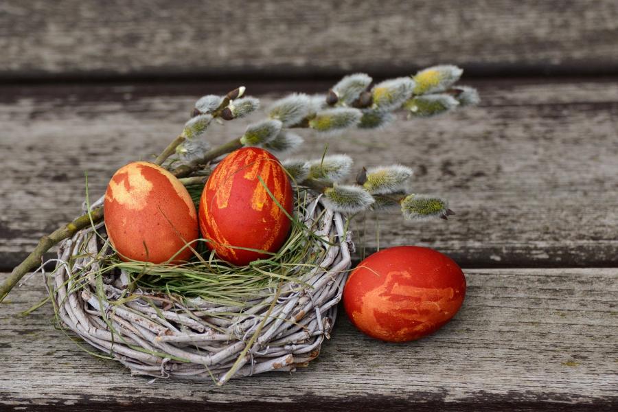 Ostergrüße vom OB und Dezernenten
