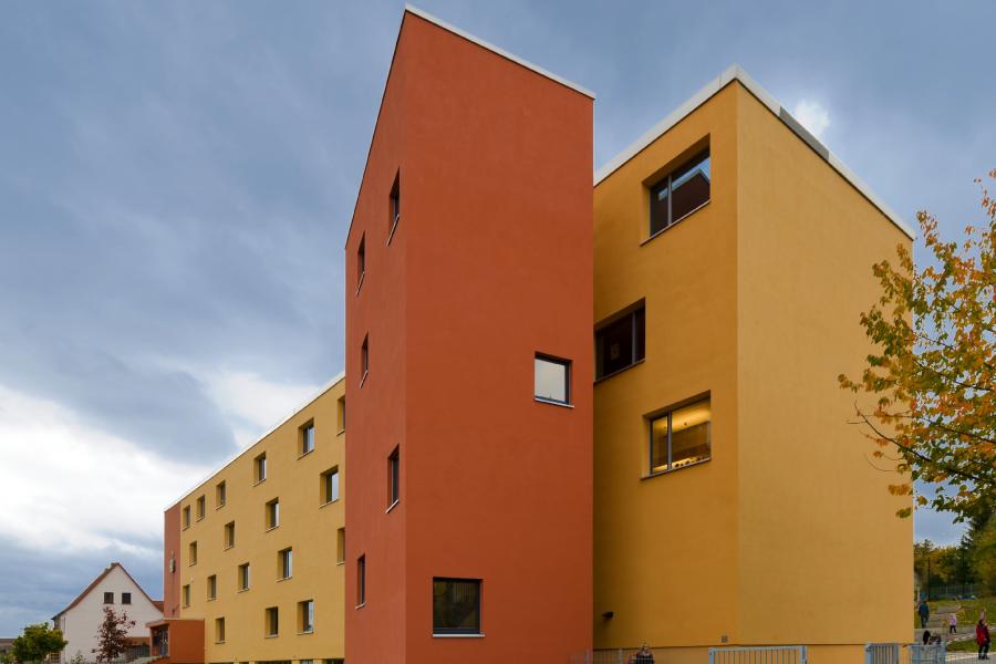 Ein Schulgebäude