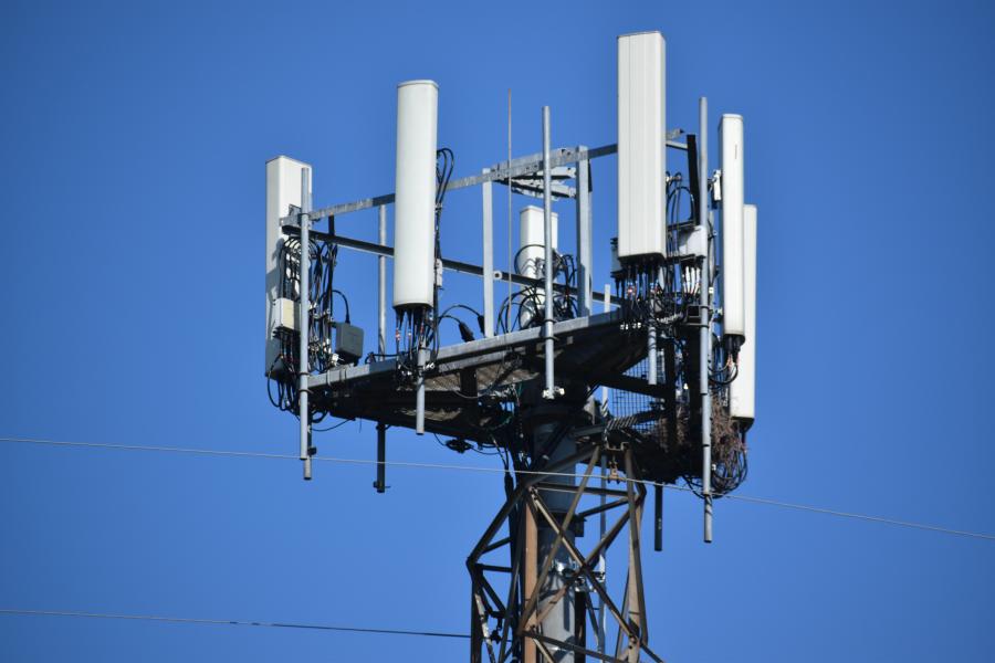 Antennen mit Himmel