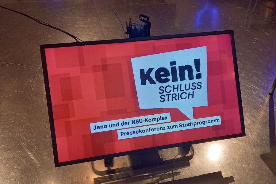 Kein Schlussstrich! Jena und der NSU Komplex