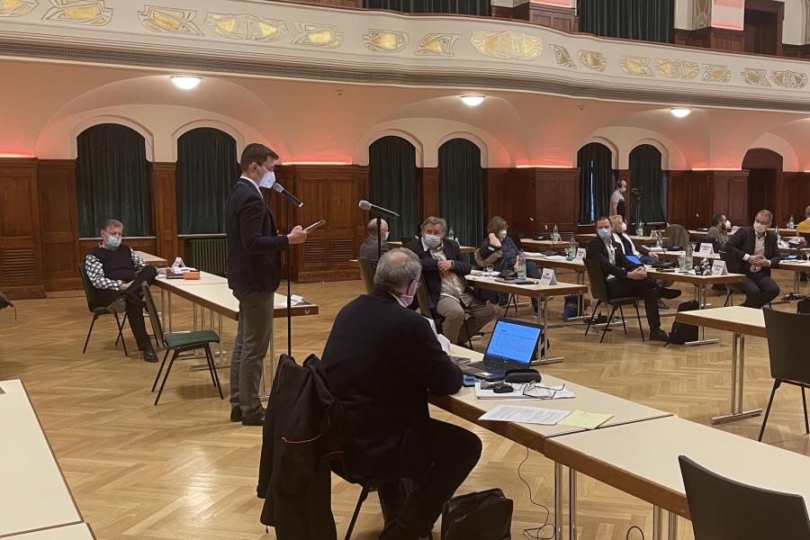 Ein Mitglied der ukrainischen Gemeinde zum Stadtrat