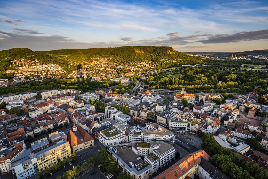 Panorama von Jena