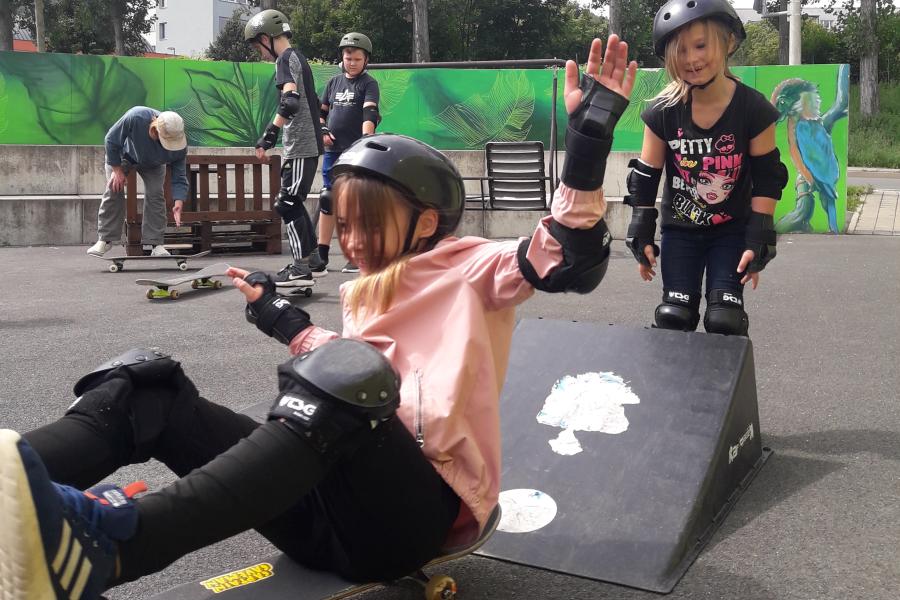 Skaterfreuden in Winzerla