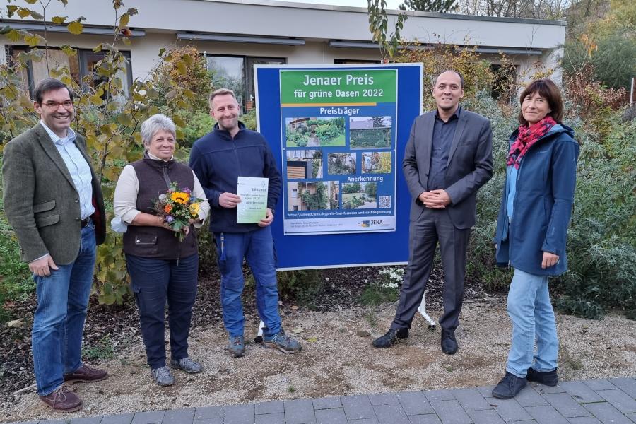 Verleihung "Preis für Grüne Oasen" 