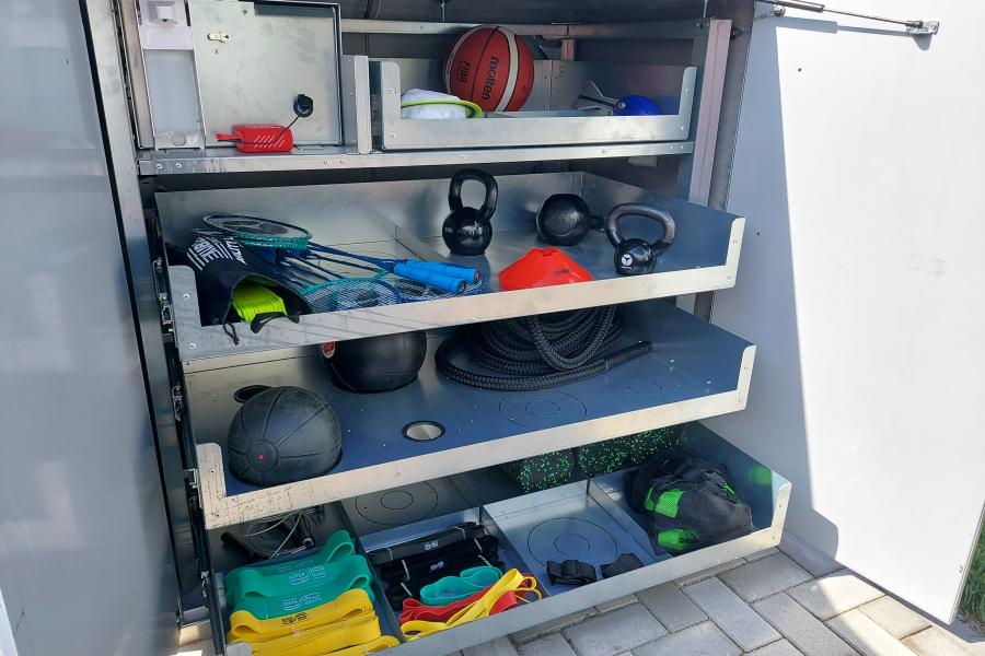Sportequipment der Sportbox bietet eine breite Auswahl