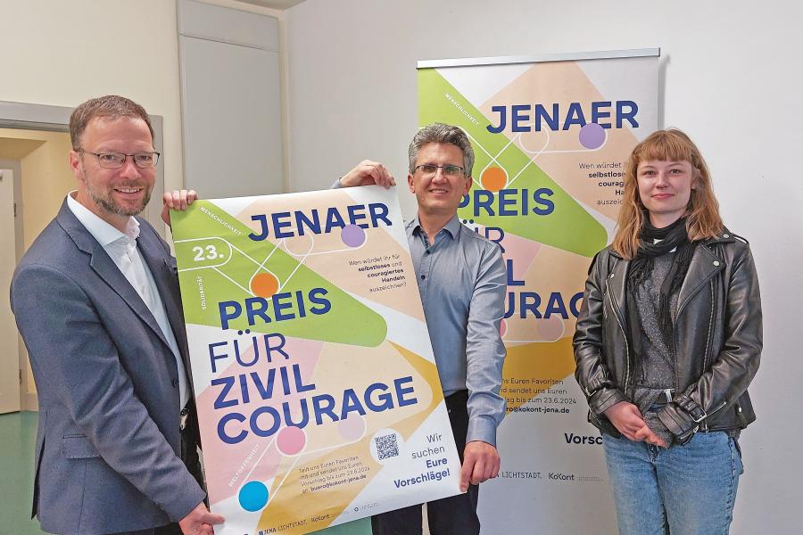 Aufruf für den Preis für Zivilcourage