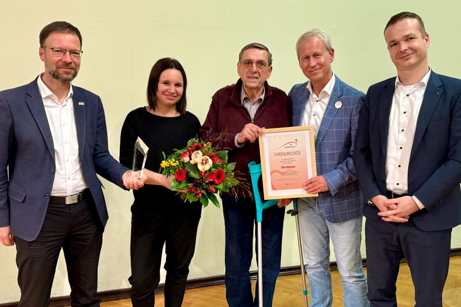 Preisträger des diesjährigen Ehrenamtspreises