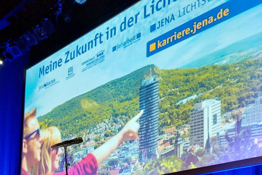 Präsentationsleinwand