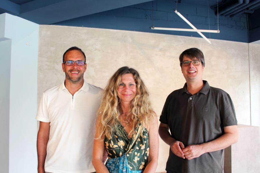 3 Personen im StadtLab